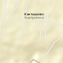 Kantyshevo Street Map