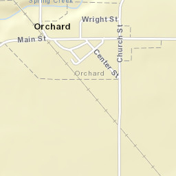 320th Street Orchard IA 50460 Street Map