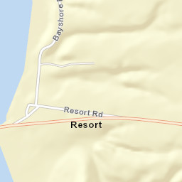 Resort New York Street Map