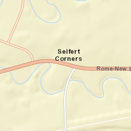 Seifert Corners New York Street Map