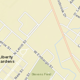 Liberty Gardens New York Street Map