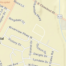Lynch Tract New York Street Map