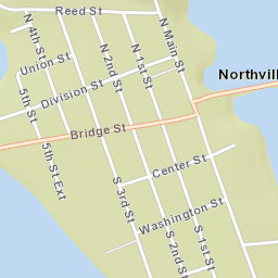 Northville New York Street Map