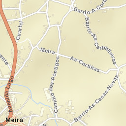 Meira Street Map