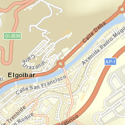 Elgoibar Street Map