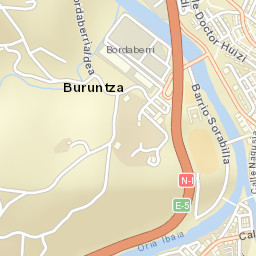 Andoain Street Map