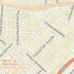 Varna Street Map