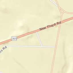 Floyd New York Street Map