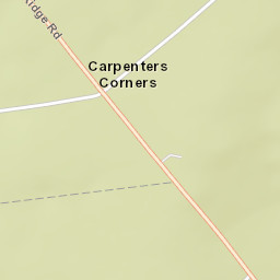 Carpenters Corners New York Street Map