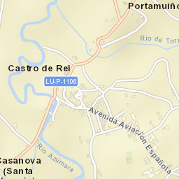 Castro de Rei Street Map