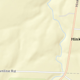 Hinkleyville New York Street Map