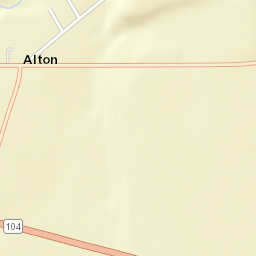 Alton New York Street Map