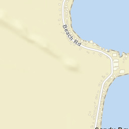 Sandy Bay New York Street Map