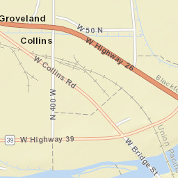 1858 West Bridge Street, Blackfoot, ID Street Map