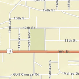 1000-1098 12th Street, Rock Valley, IA Street Map