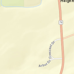 Ridgelea Heights New York Street Map