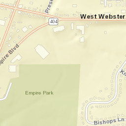 West Webster New York Street Map