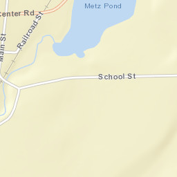 Sodus Center New York Street Map