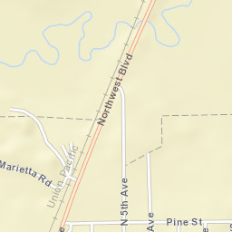 400-498 Pine Street, Sheldon, IA 51201 Street Map