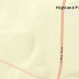 Highland Park New York Street Map