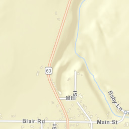 Shelby Center New York Street Map