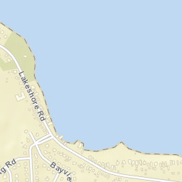 Valentines Beach New York Street Map