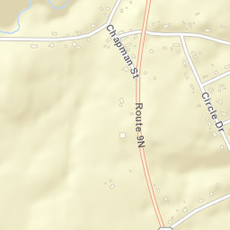 South Corinth New York Street Map