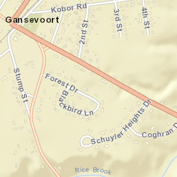 Gansevoort New York Street Map