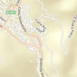 Ermua Street Map