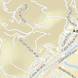 Azpeitia Street Map