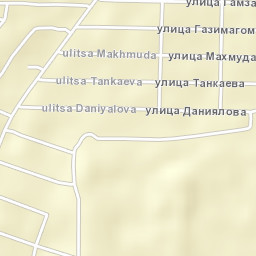 Kizilyurt Street Map