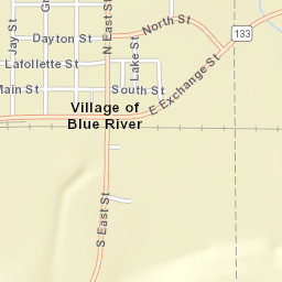 North Street, Blue River, WI 53518, USA Street Map