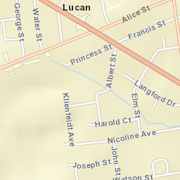 Lucan Street Map