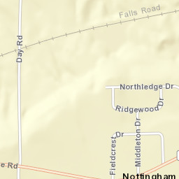 Nottingham Estates New York Street Map