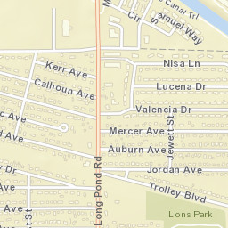 North Gates New York Street Map