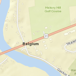 Belgium New York Street Map