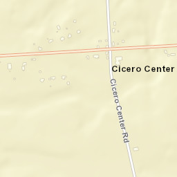 Cicero Center New York Street Map