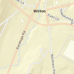 Wilton New York Street Map