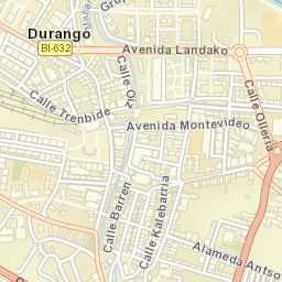 Durango Street Map