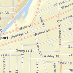 4 Pine St, Lockport, NY 14094 Street Map