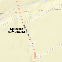 Spencer Settlement New York Street Map