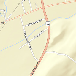 Salem New York Street Map