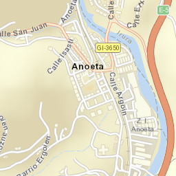 Anoeta Street Map
