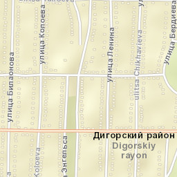 Digora Street Map