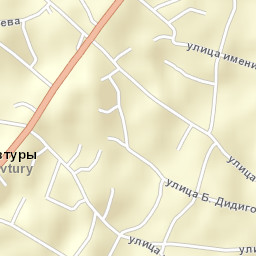 Avtury Street Map