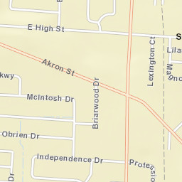 Shooktown New York Street Map