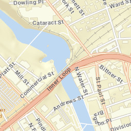 Rochester, New York Street Map