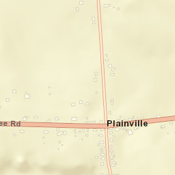 Plainville New York Street Map