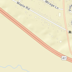 Rodger Corner New York Street Map