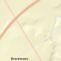 Blackmans Corners New York Street Map